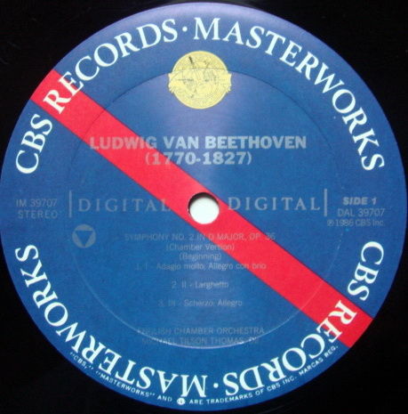 CBS Digital / TILSON THOMAS, - Beethoven Symphonies No....