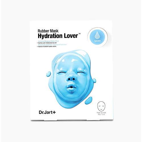 Face Mask From Dr. Jart+ Cryo Rubber Masks with Moisturizing Hyaluronic Acid Which are Suitable For Normal, Dry, Combination, and Oily Skin.