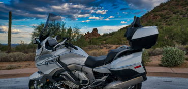 2022 BMW K 1600 GTL motorcycle for rent near Phoenix, AZ