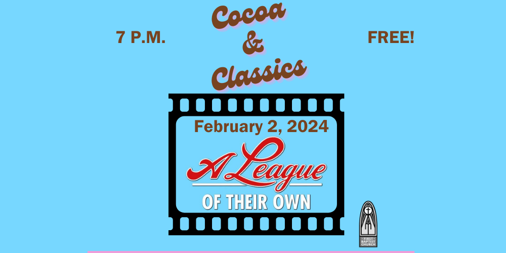 Cocoa and Classics:  A League of Their Own promotional image