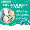 How to make Oatmeal for Baby | The Milky Box