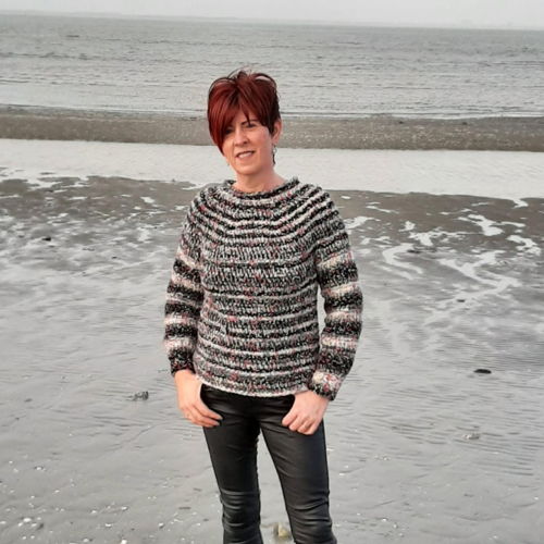 Confetti or not sweater (tunisch haken, NL)