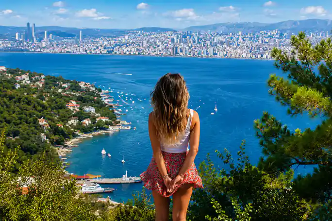 Princes’ Islands: a walk, swimming in Büyükdere, and lunch