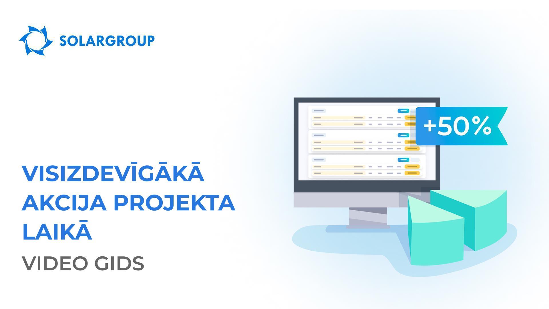 Visizdevīgākā akcija projekta laikā | Video gids