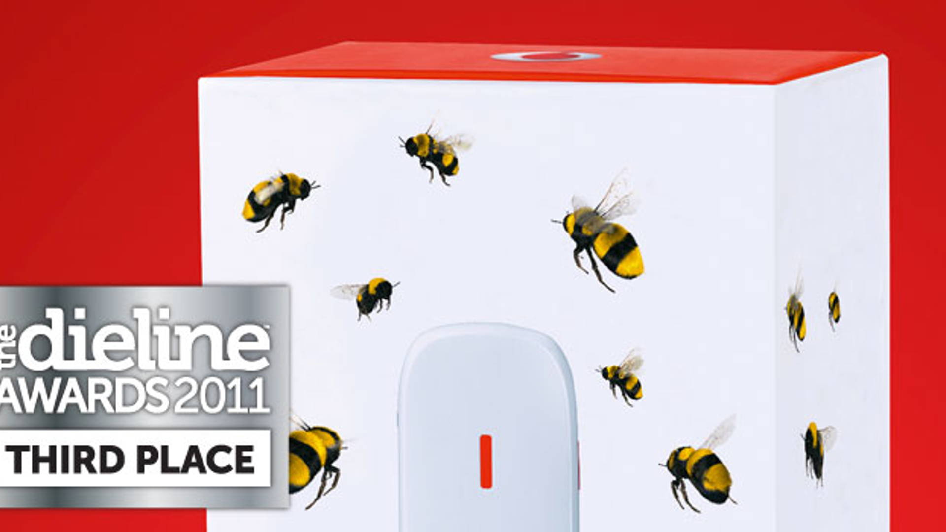 Featured image for The Dieline Awards 2011: Third Place - Vodafone