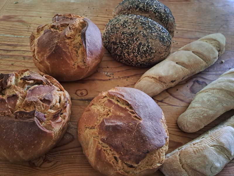 Food experiences Paciano: The smell of warm bread: homemade bread