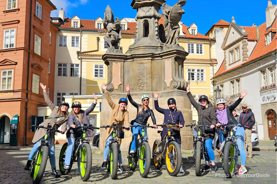 Prague: City Viewpoints Tour by Electric Fat Bike - photo 2
