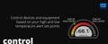 Control devices and equipment based on your high and low temperature set points.