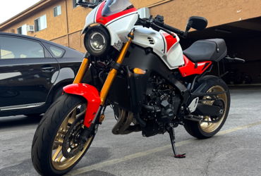 2025 YAMAHA XSR900 motorcycle for rent near Los Angeles, CA