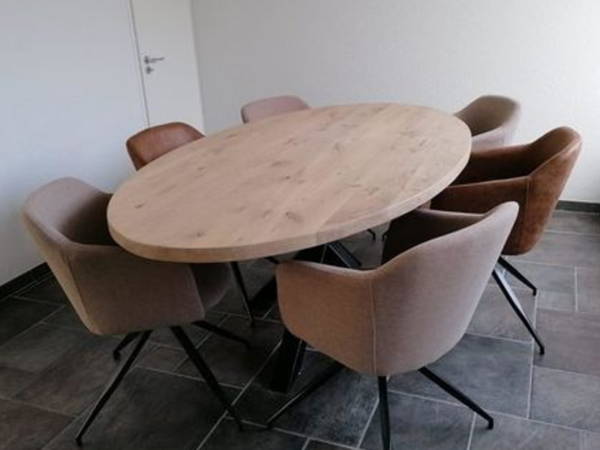 Tafels op maat, klantproject Houtenmeubelshop