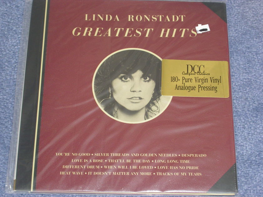 DCC Linda Ronstadt - GREATEST HITS -- DCC Factory Sealed LP