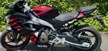 2025 APRILIA RS 457 motorcycle for rent near Redmond, WA