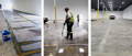 Vanish Paint and Graffiti Remover removes blue painted disability signs from concrete floor