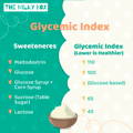Glycemic Index Chart for Sweeteners | The Milky Box