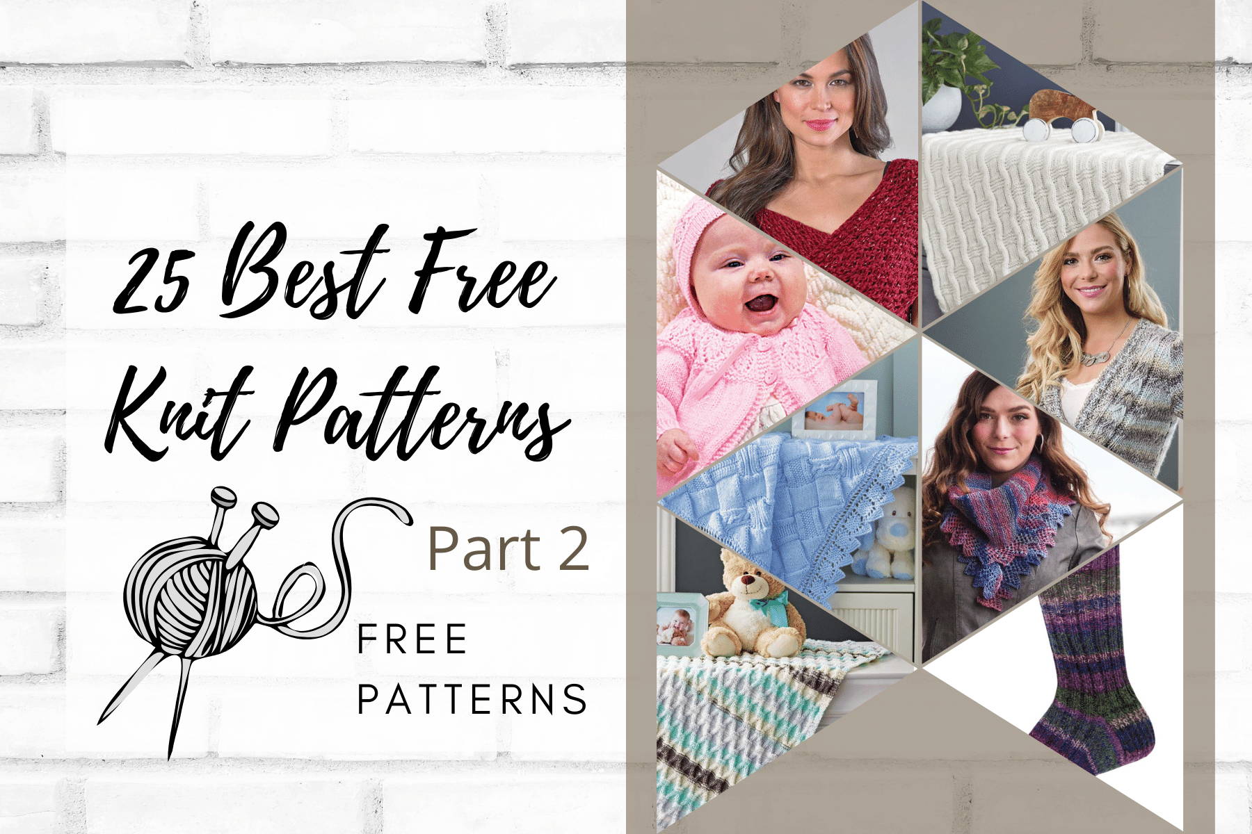 25 Best Free Knit Patterns by Mary Maxim