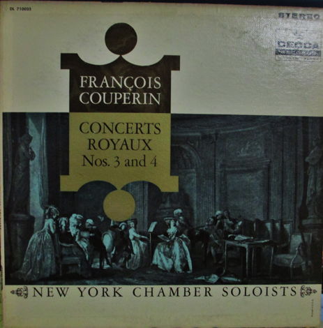 NEW YORK CHAMBER SOLOISTS (VINTAGE LP) - FRANCOIS COUPE...