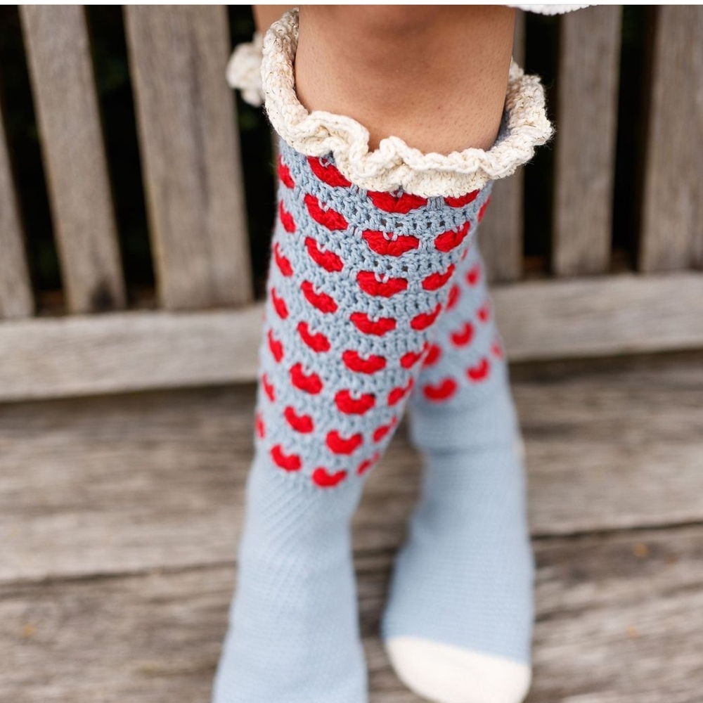 Queen of Hearts Socks