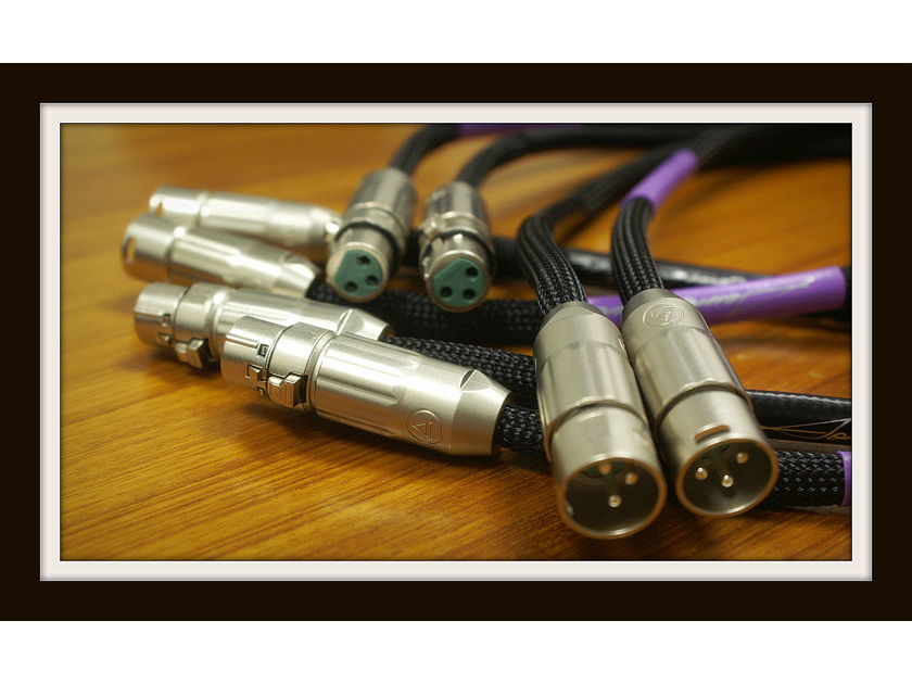 Soundsilver Summit XLR-  Limited Edition- 1 meter pair only. Sounds of Autumn Sale