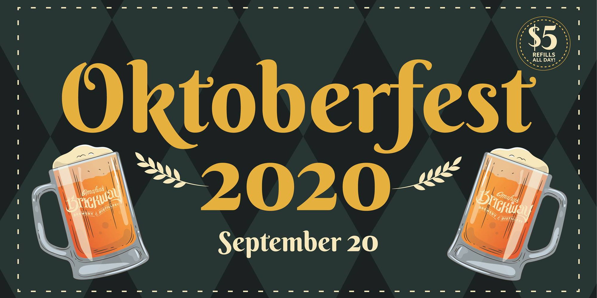 Brickway Oktoberfest 2020 promotional image