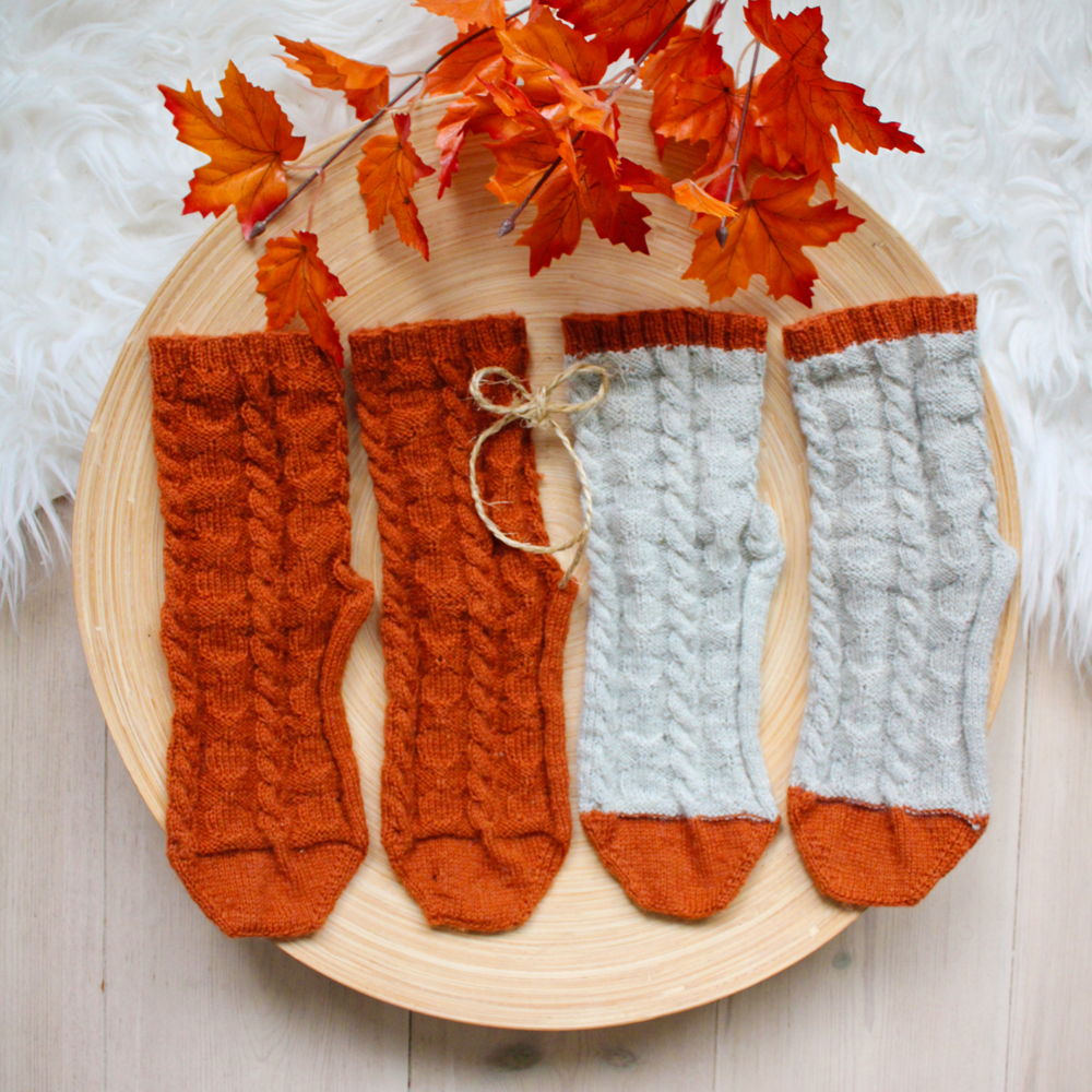 Kürbis - Socken