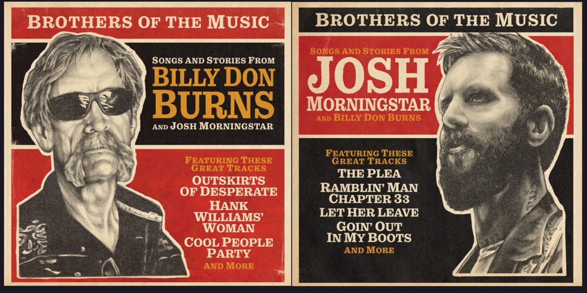 Billy Don Burns & Josh Morningstar promotional image