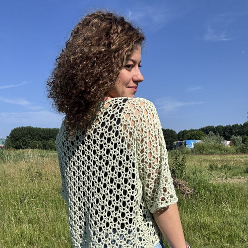 🧶 Mojito Shirt Crochet Pattern – Digital PDF (XS–4XL)