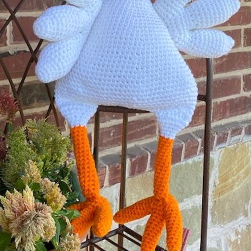 Bird Buddy Crochet Chicken Amigurumi Softie Toy Pattern - Repekkah
