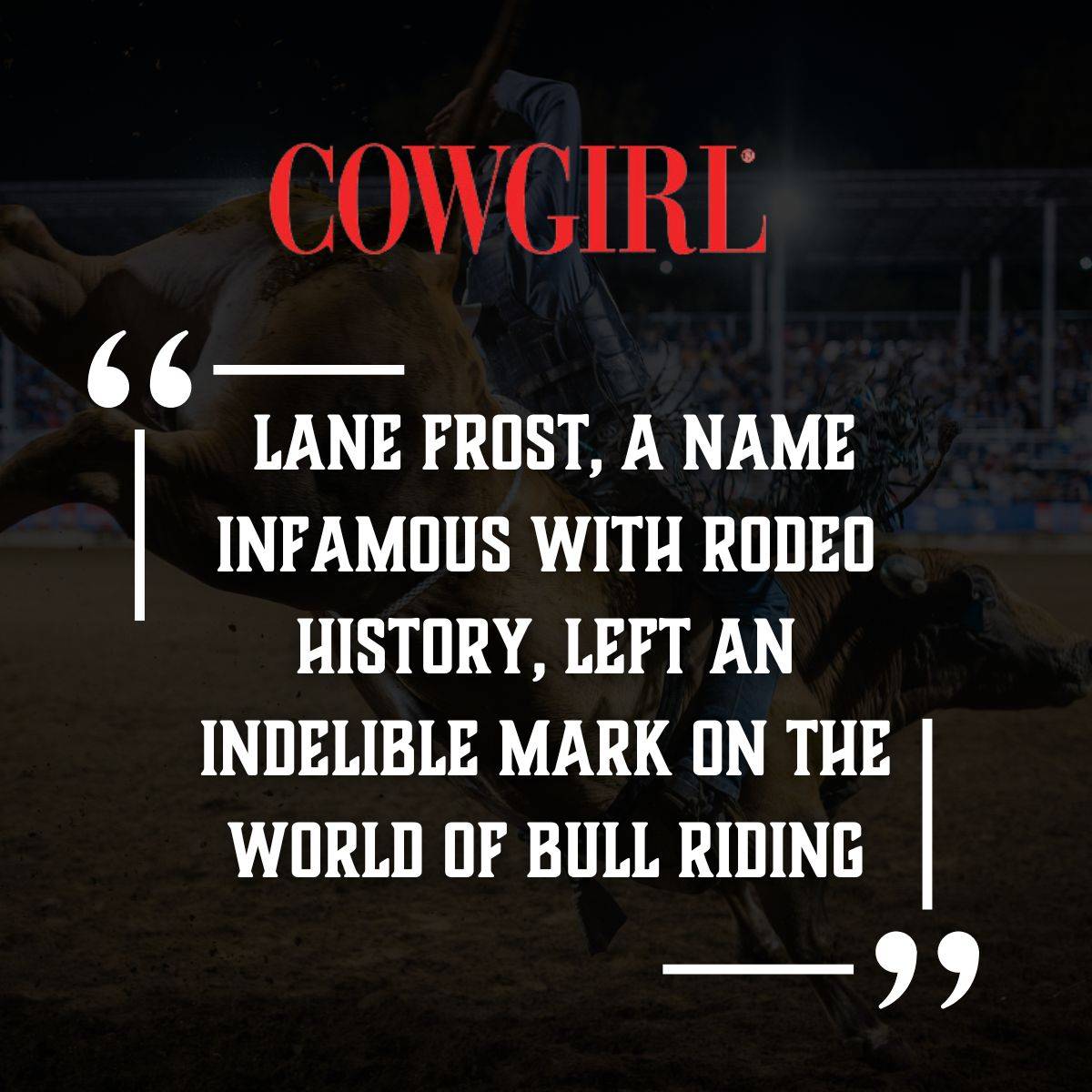 CowGirl article