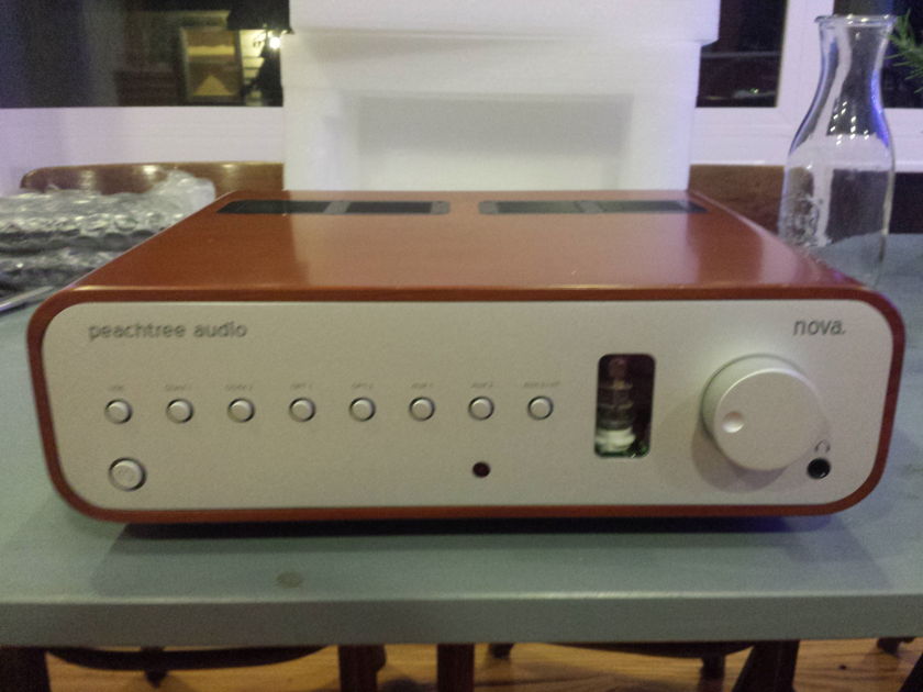 Peachtree Audio Nova Cherry w/ Matching Era Design D-04 D4 or D5 Monitor Speakers