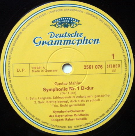 DG / RAFAEL KUBELIK, - Mahler Ten Symphonies, MINT, 14L...