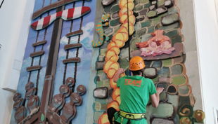 kletterwand indoorkletterwald