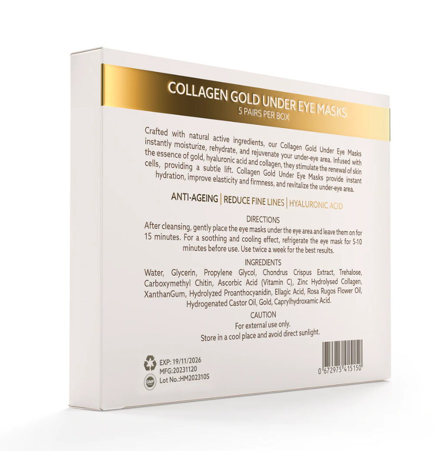 CGN GOLD UNDER EYE MASK - Image 3