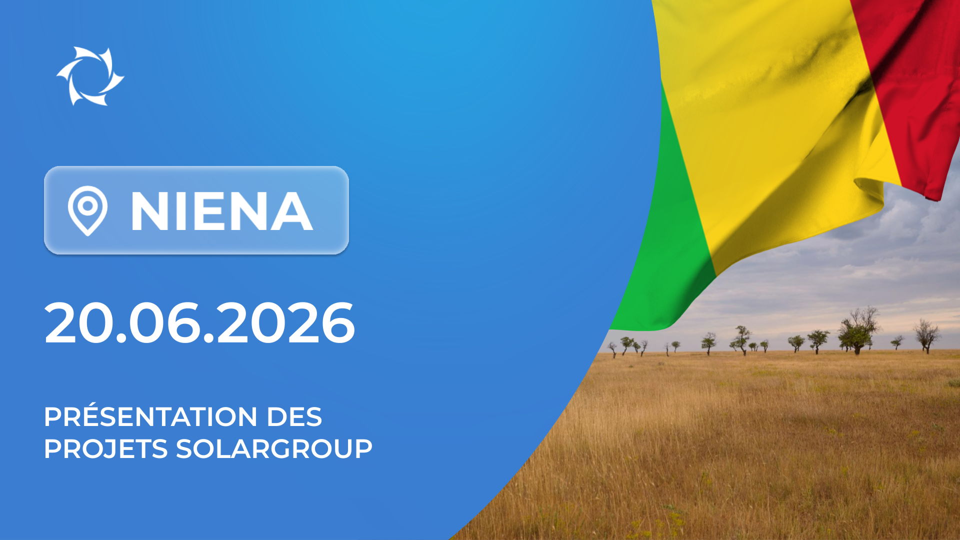 Présentation des projets SOLARGROUP à Nièna au Mali