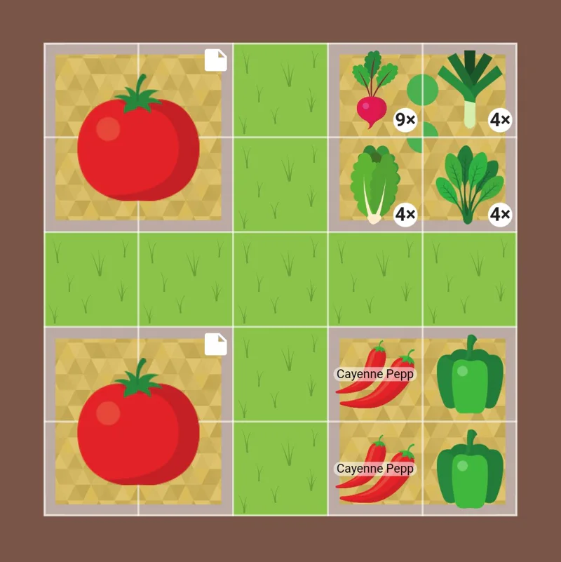 Screenshot of a plant that was copied and pasted in the garden