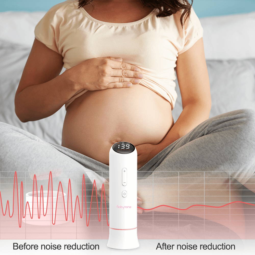 Babydoppler. Fetaler Doppler mit APP. Baby-Herzschlag-Doppler. Baby-Herzschlagmonitor. BabyTone™ Smarter fetaler Herzmonitor. Einteiliger fetaler Herzmonitor mit APP. Tragbarer fetaler Doppler. Ultraschall Fetal Doppler. APP für langfristiges Tracking. Taschen-FHR-Detektor. Verfolgen Sie die fetale Herzfrequenz zu Hause.