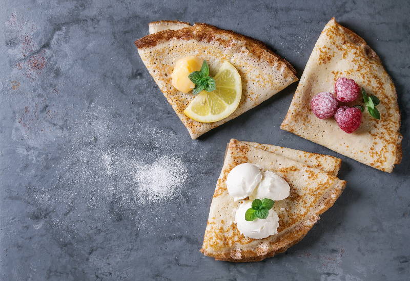 クレープ手作り 中身