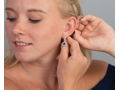 Simulated Tanzanite Earrings