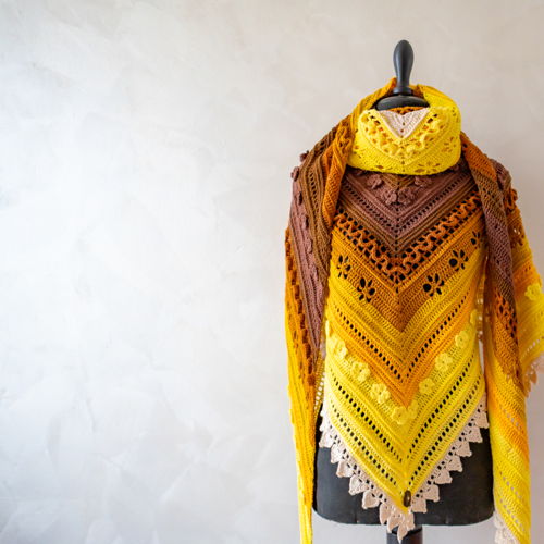 Golden Harvest Shawl