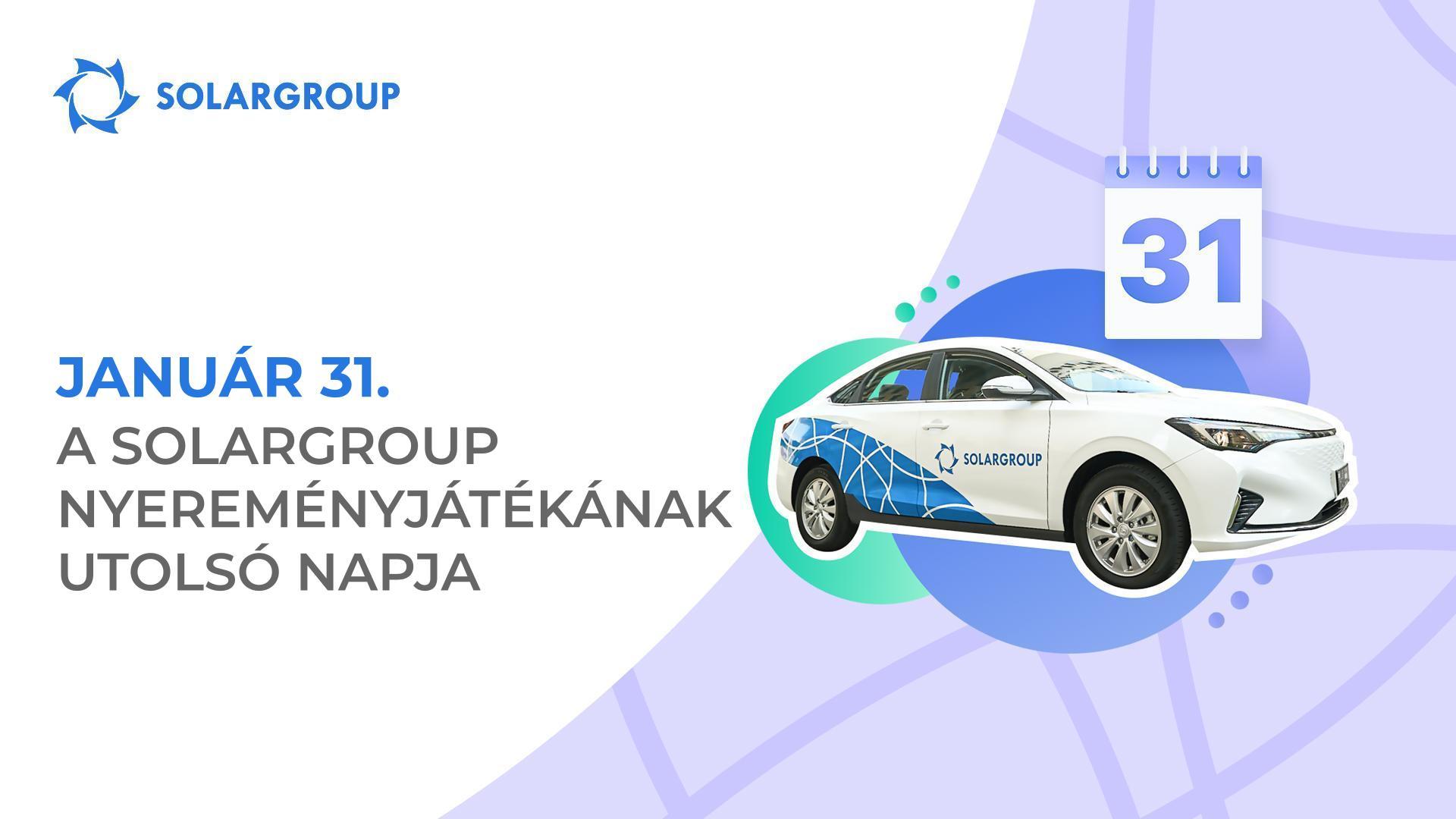 A SOLARGROUP nyereményjáték utolsó fordulója a végéhez közeledik