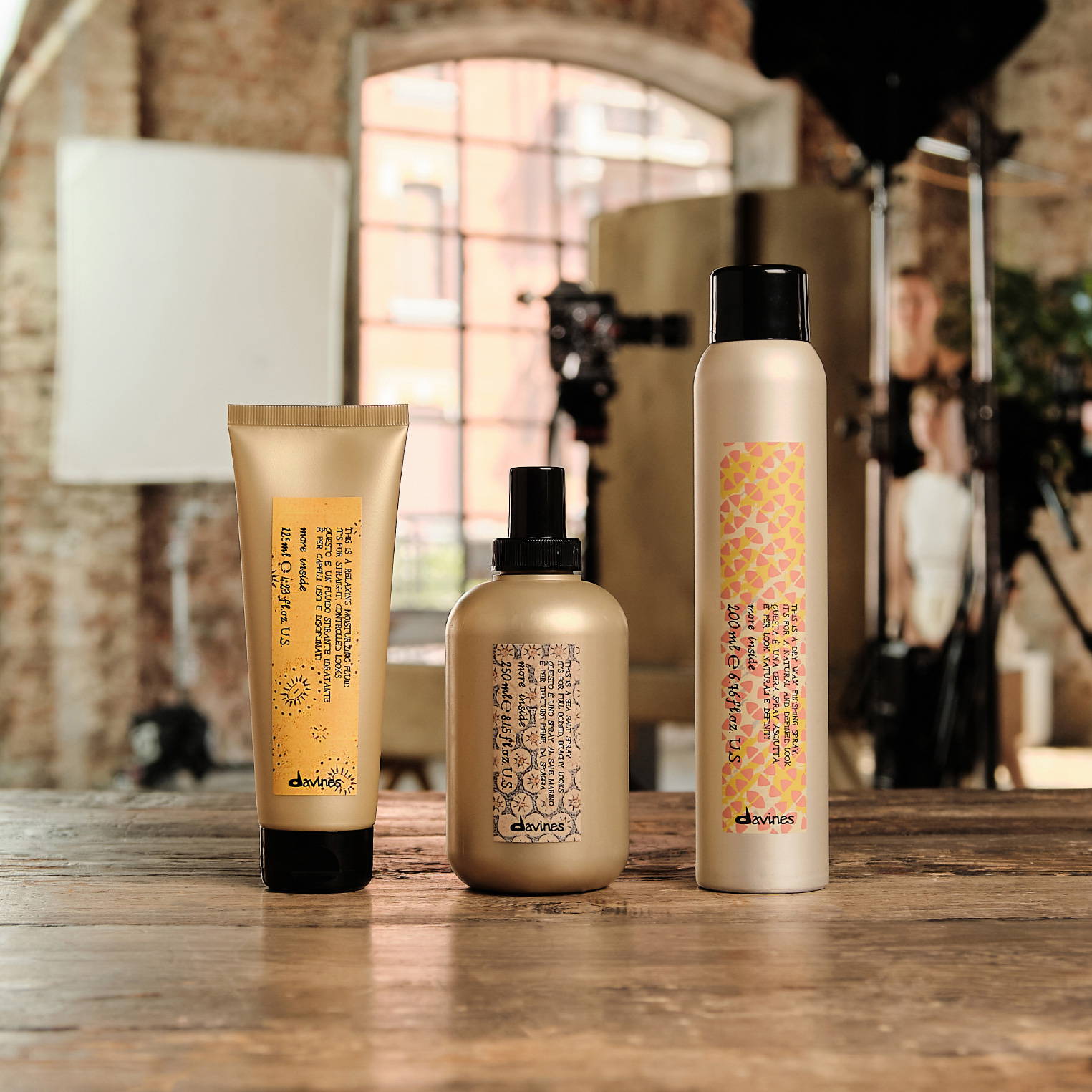 Davines texturizing products