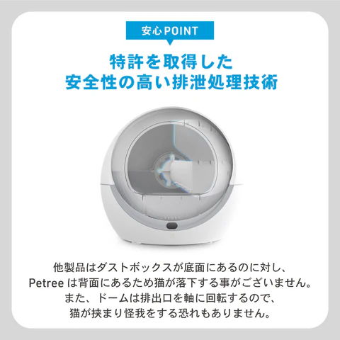 レンタル] ブルーピッグ PETREE ペッツリー PLUS 猫用自動トイレ