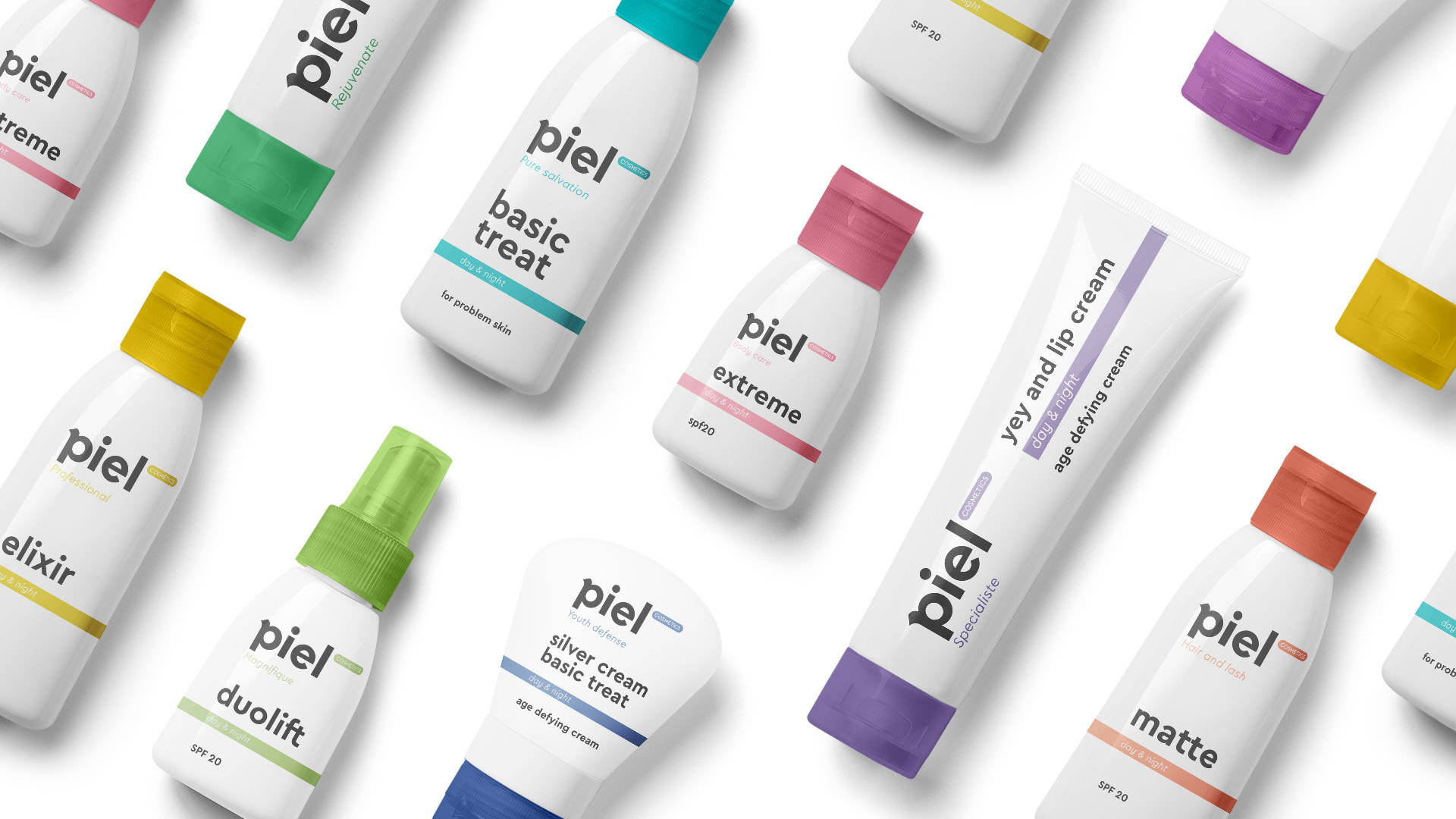 Featured image for Piel Skincare Has a Clean Yet Colorful Look