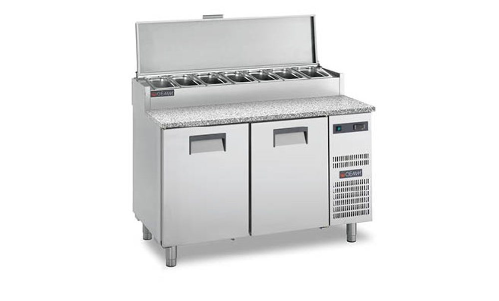 GEMM SFF/712G GN 1/1 Kallskänkskylbänk (bänkskiva i granit)