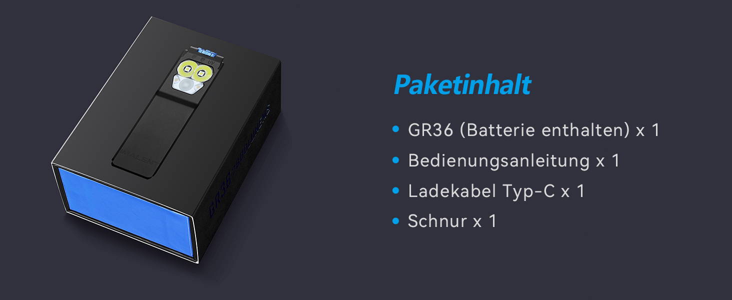 IMALENT LD35 Wiederaufladbare EDC Taschenlampe