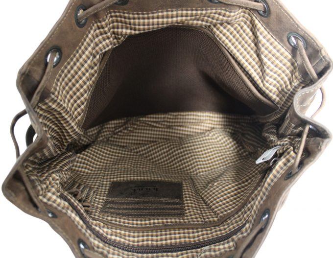 Quality Full Grain Leather Back Pack - Image 6