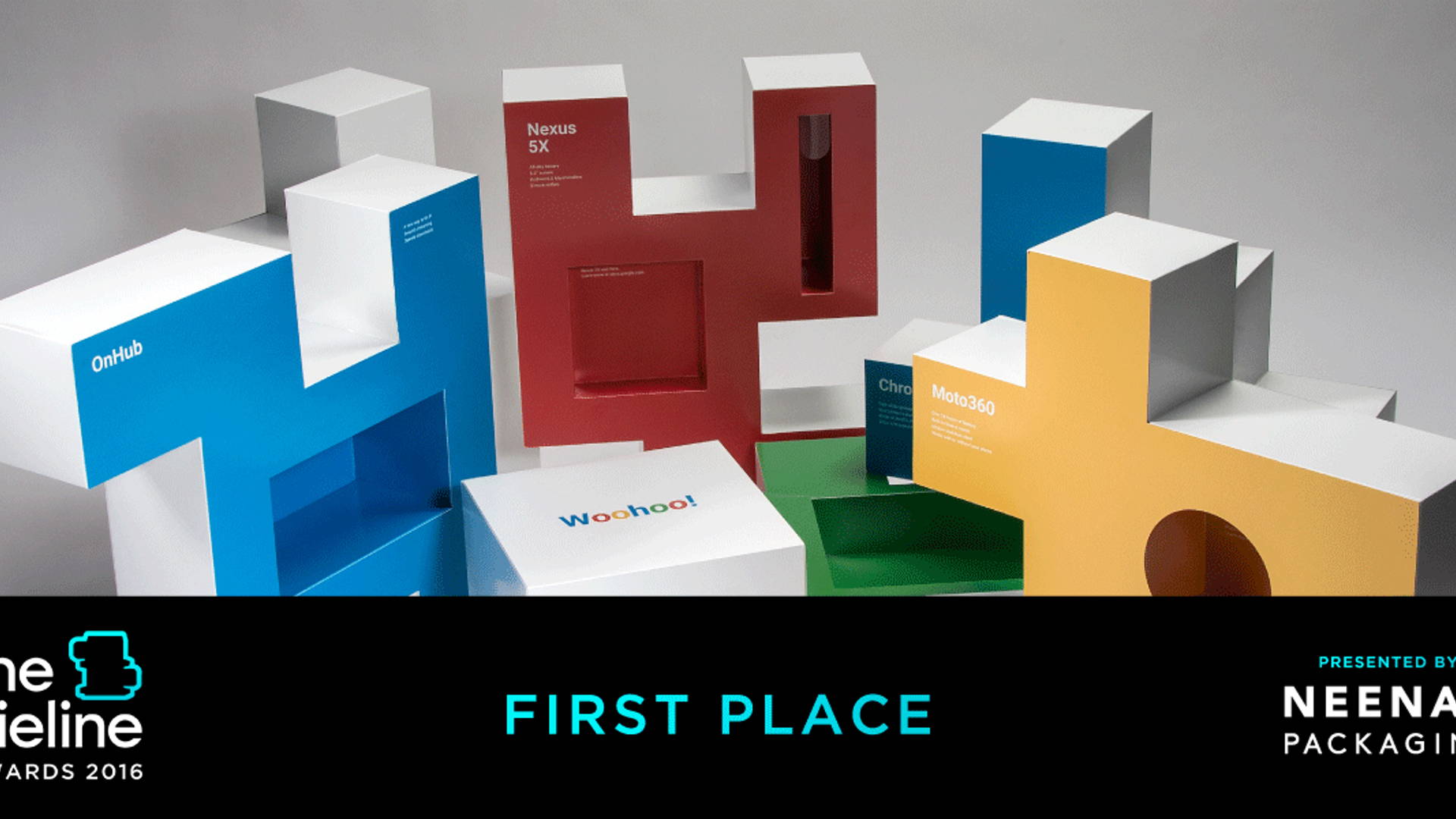 Featured image for The Dieline Awards 2016: Google Store Puzzle PR Box- Structural Graphics