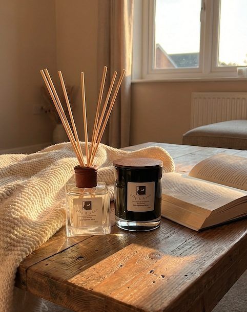 Soy Candle & Reed Diffuser Combo - Sun Ripened Berry