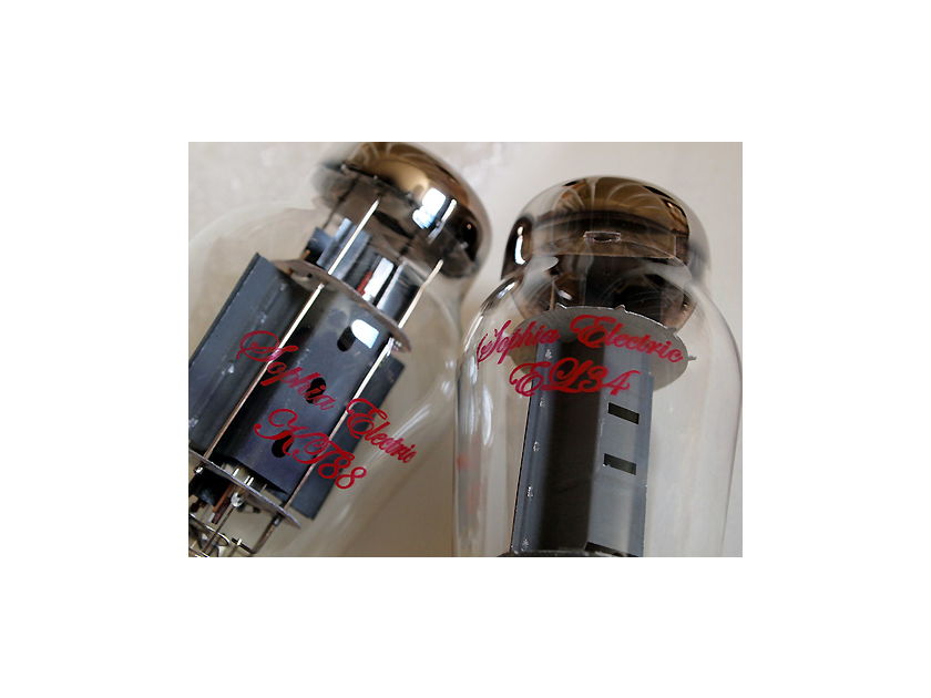Sophia Electric New KT88 and EL34 tubes introductory special price is ending