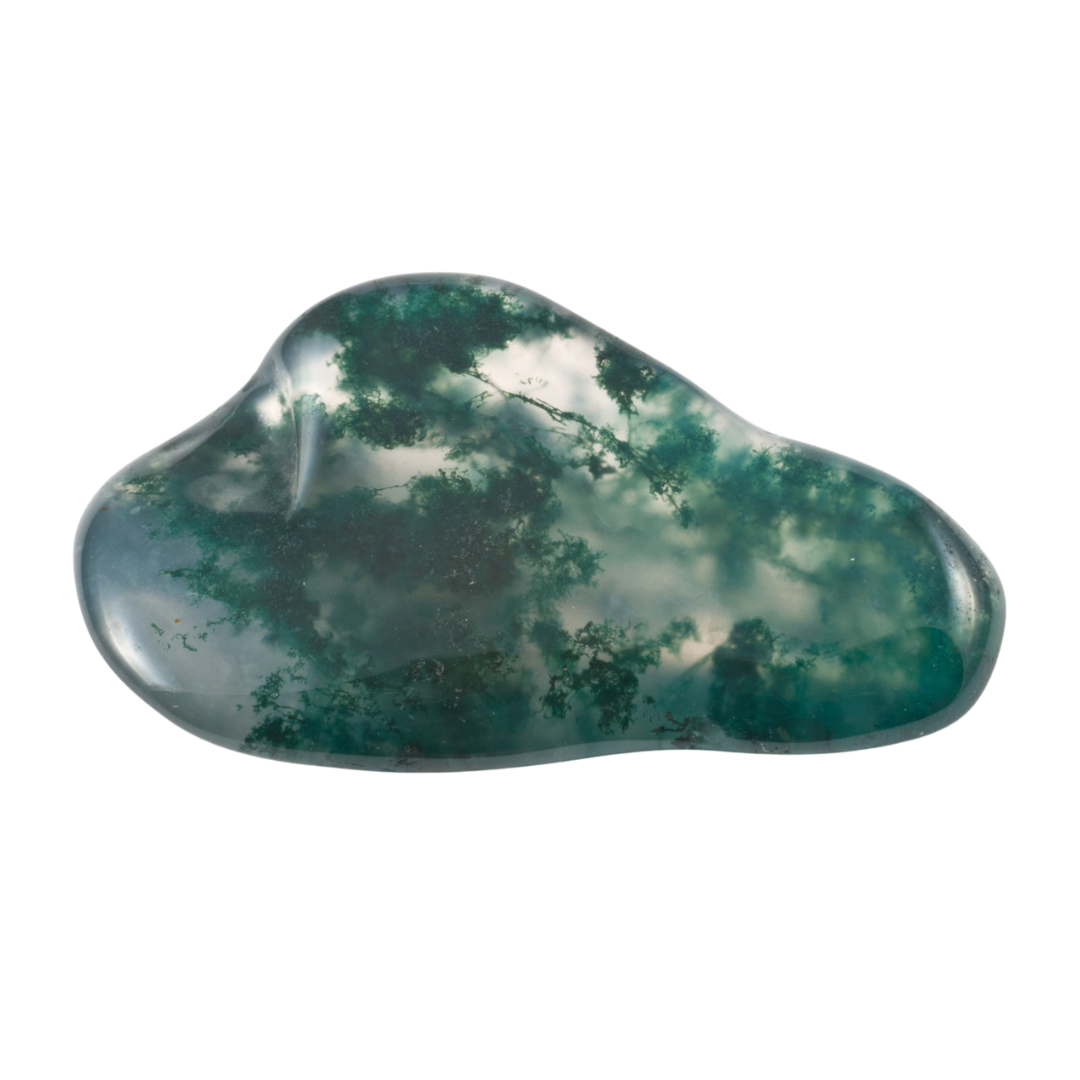 Moss agate Tumble