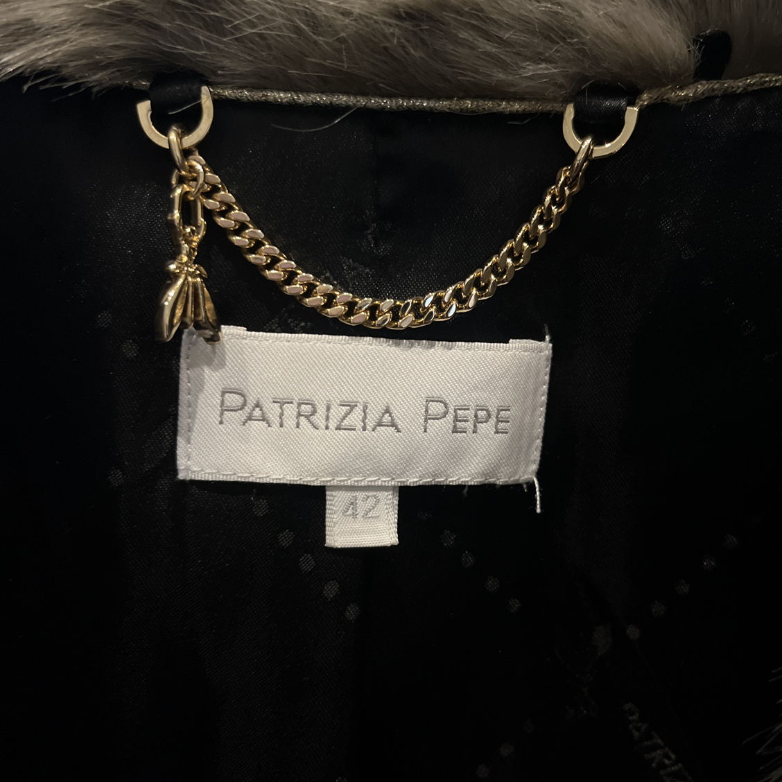 Patrizia Peppe Kunstfell Jacke